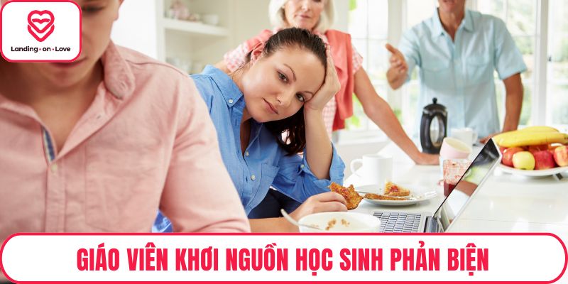 Giáo viên khơi nguồn học sinh phản biện