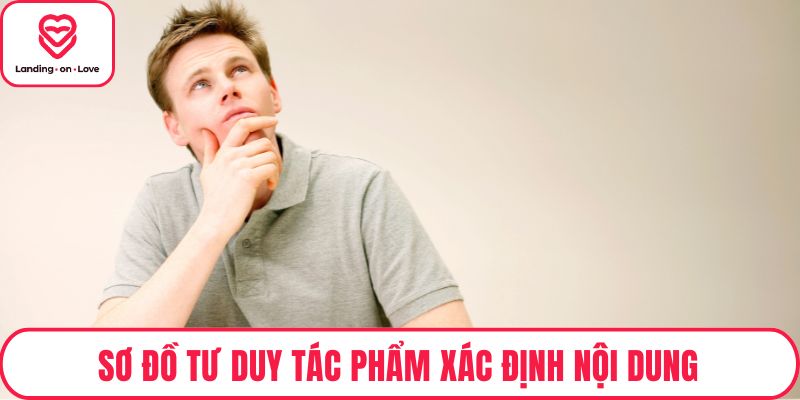 Sơ đồ tư duy tác phẩm xác định nội dung