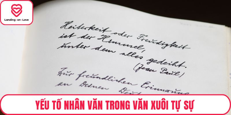Yếu tố nhân văn trong văn xuôi tự sự